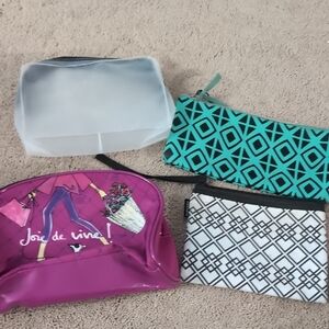 Lancome Black Cosmetic Bag